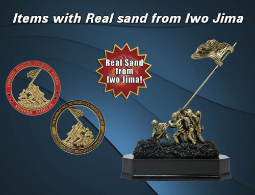 Items with Real Sand from Iwo Jima